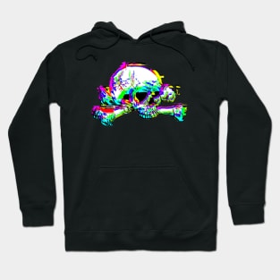 3d skull effect 1 Hoodie